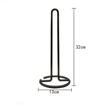 Simple Design Iron Welded Paper Towel Holder: A Stylish Kitchen Standing Rack