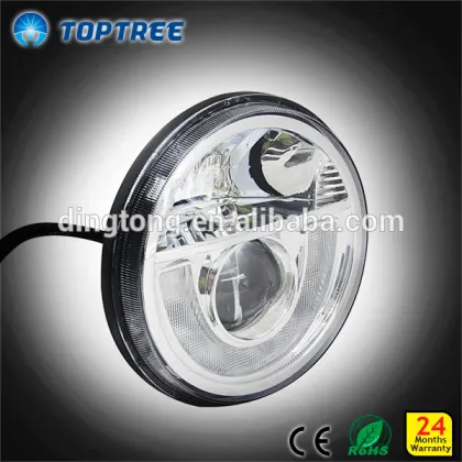 7inch Round led light, Jeep Wrangler LED Headlamp Conversion Truck-Lite