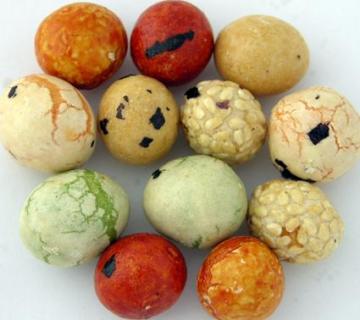 Soy sauce flavor coated peanuts