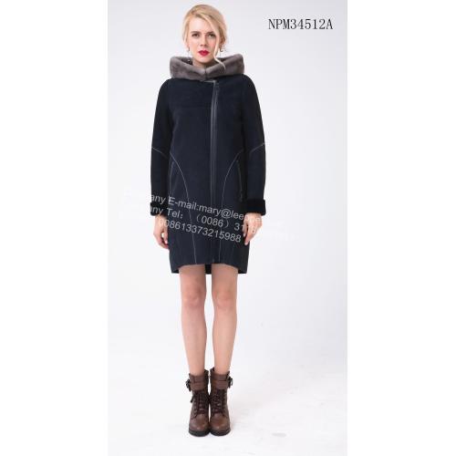 Women Spain Merino Shearling Jacket