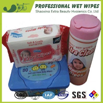 Baby Alcohol Free Skin Care Cleaning Wipes Case