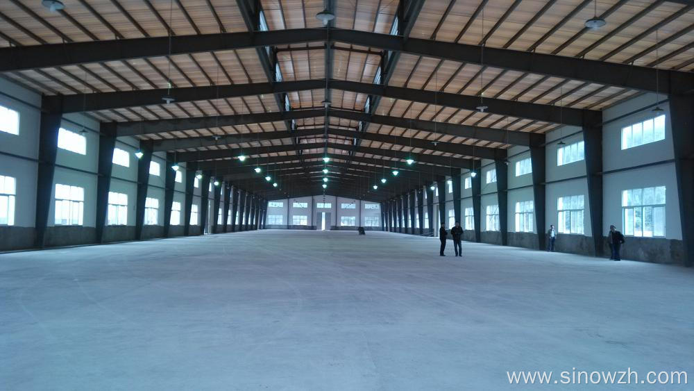 Warehouse steel structure