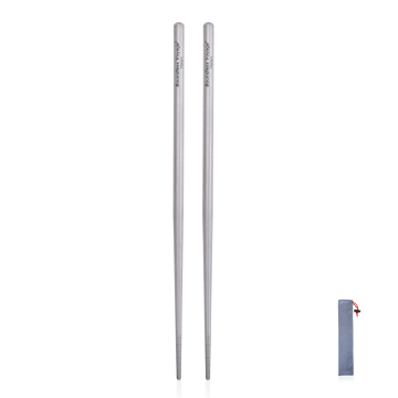 Boundless Voyage Pure Titanium Portable Reusable Chopsticks for Outdoor Camping