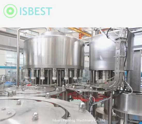 6000BPH China Isbest Still Mineral Water Bottle Filling Production Machine