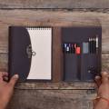 Sketch Book A5 Leather Spiral Bound Watercolor Travel Sketchbook Supplier