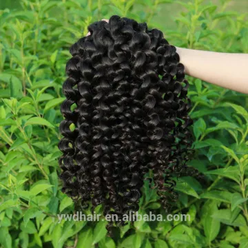 12-34inch 8A Unprocessed Brazlian afro Kinky Hair Extensions Brazilian Kinky Hair Ponytail Real Virgin Human Hair