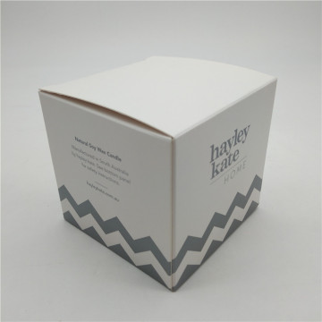 Custom Metallic Color Candle Boxes