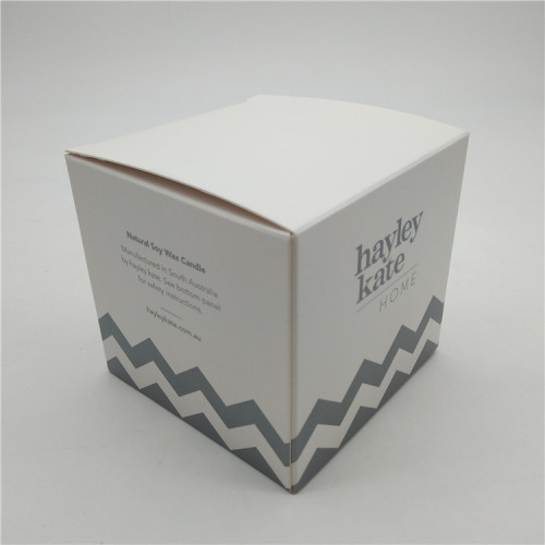 Custom Metallic Color Candle Boxes