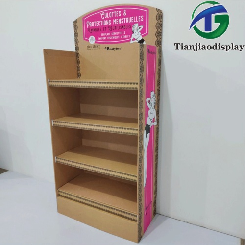 Kraft Paper Cosmetic Display Holder for 3P Boards