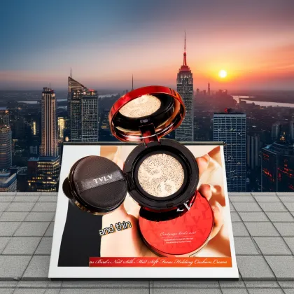 MIDUO OEM 12G Cushion Makeup: Tinted Whitening Moisturizer with Long-Lasting BB Cream