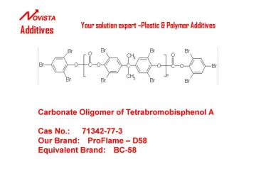 Proflame D-58 carbonate oligomer of Tetrabromobisphenol-A