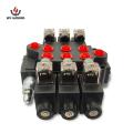 Distribuidor de válvulas de control hidráulico Solenoide DCV40 de 12V