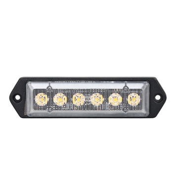 19 Patterns LED Strobe Light - Amber/Blue/Red Emergency Lights for Vehicles