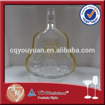 Big Capacity 1.5L Glass Spirit Bottles Liter Wine Bottles Screw Top