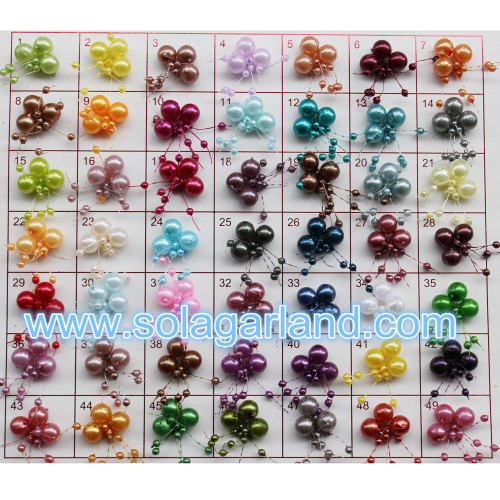 42M / Rolle 3 + 12MM Star Pearl Bead Garland