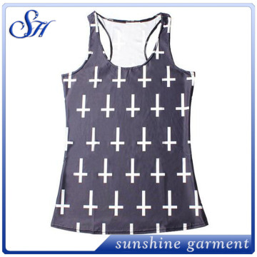 Custom Print gym women's top Wholesale Tank Top