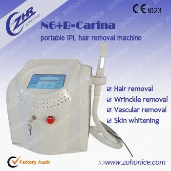 Skin Care Ipl Hair Removal Machine , Infrared Wrinkle Remover Beauty Equipment