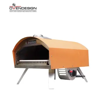 Fast Dispatch 12 Inch CE Certificate Mobile Pizza Oven Gas Type Pizza Maker Oven With Insulation