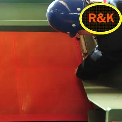 1040*700mm polyweb urethane Screen Mesh For Mining Industry