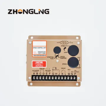 ESD5522E Generator: Mechanical DC Motor Speed Control System for Diesel Engine Governors
