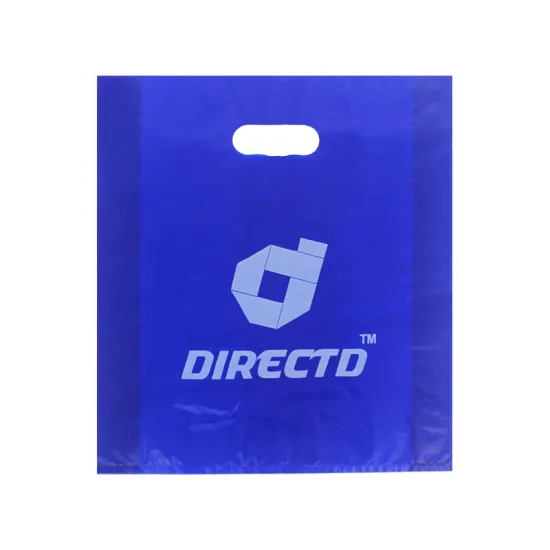 Soap Store Purple Packaging Die Cut Bag