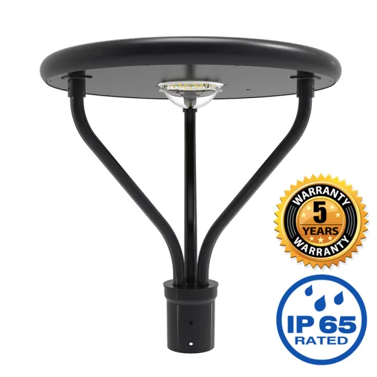 50W Post Mount Led Solar Powered Pole Lights