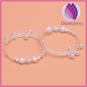 Sterling silver bangle for baby with factory price