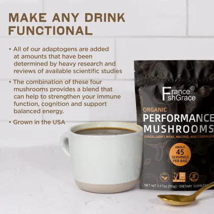 Organic Performance Mushroom Plant extracts