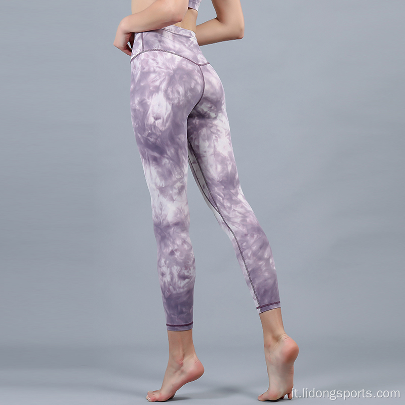 Fitness Yoga Pantalone Palestra Legging Yoga Abbigliamento sportivo