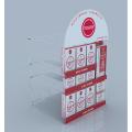 Customized acrylic store product counter display stand