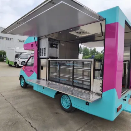 Customized taco food truck