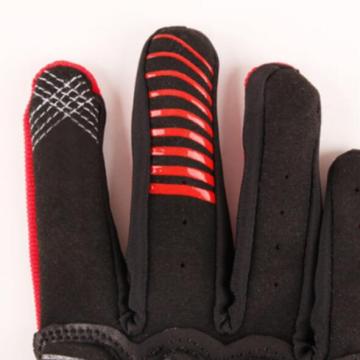 Gants unisexes antichocs à longs doigts d'équitation
