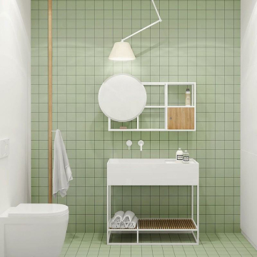300x300mm Non-Slip, Wear-Resistant Matte Glazed Mosaic Tiles: Factory Wholesale Options for Flooring, Walls, and Bathrooms