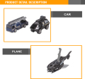 어린이 경찰 합금 장난감 다이 캐스트 모델 자동차