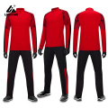 Pang-adultong Half Zipper Polyester Long Sleeve Tracksuit Set