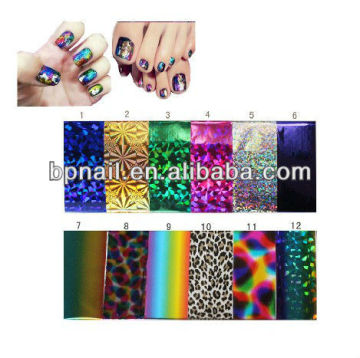 Mix Colors 2013 Nail Art Transfer Foil Set