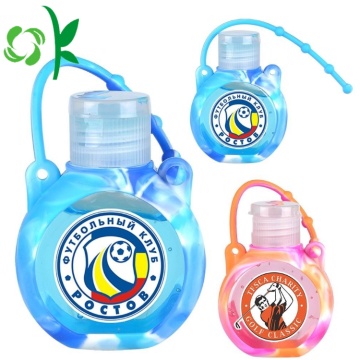 Silicone Pocket Hand Liquid Bottles Sanitizer Cover Holder