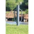 Color Steel Head Fence Post Driver con manijas