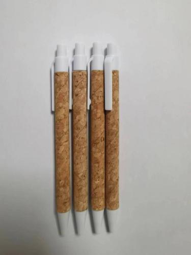 caneta feita de cortiça de papel de bambu