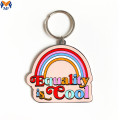 Подарок Promotioanl Metal Custom Rollerskate Keychain Charm