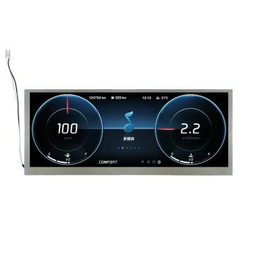 Shenzhen Supplier: 10.3 Inch High Luminance Custom LCD, 1280x480 Pixels, Sunlight Readable