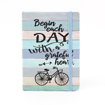 Customized Printing Journal: Cool Elastic Band Notebook with Hard Cover