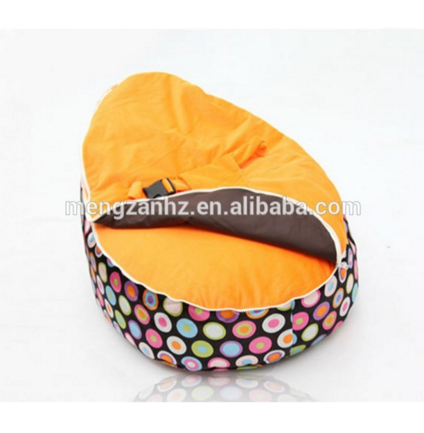 Safety baby soft bean bag bed