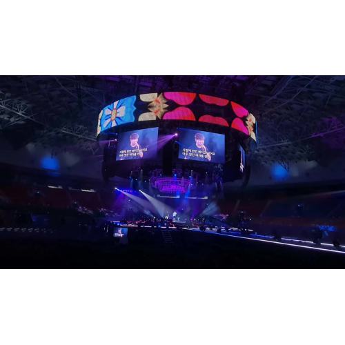 Dış Mekan Suya Dayanıklı Esnek Mesh LED Ekran