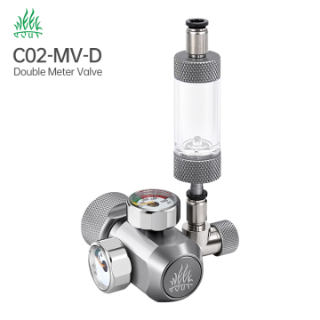 WEEK AQUA Aquarium CO2 Regulator Kit with Bubble Counter and Check Valve