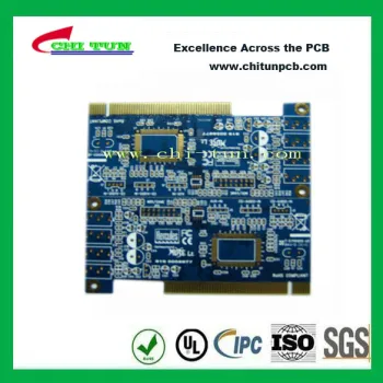 Double Side PCB With Immersion Gold + Gold Finger (CTE-015)