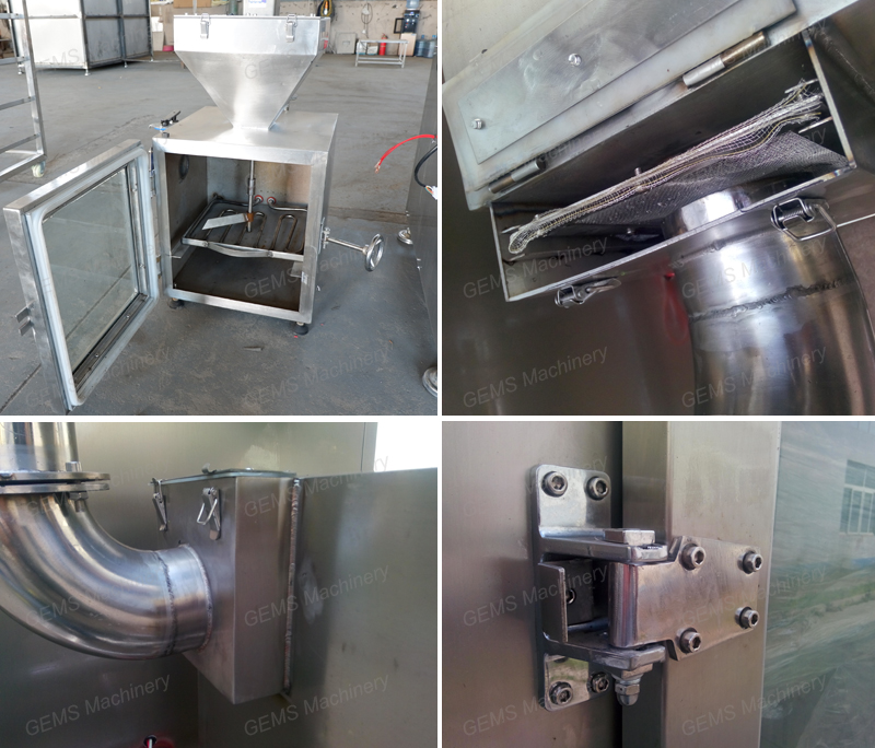 High Quality Cow Smoker Machine Smoked Furnace