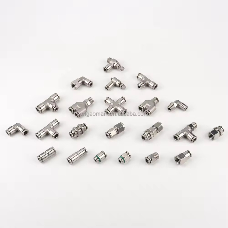 BKC-PY Pneumatic Forged Stainless Steel Y Branch 3-Way Equal Tube Mechanical Joint Pipe Fitting for Tubing: High-Quality Connect