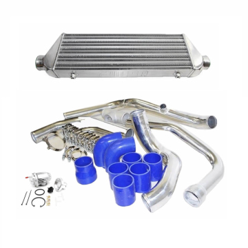 Intercooler+Intercooler Piping Kits+BOV for 92-01 Honda Prelude H22 H23 ONLY