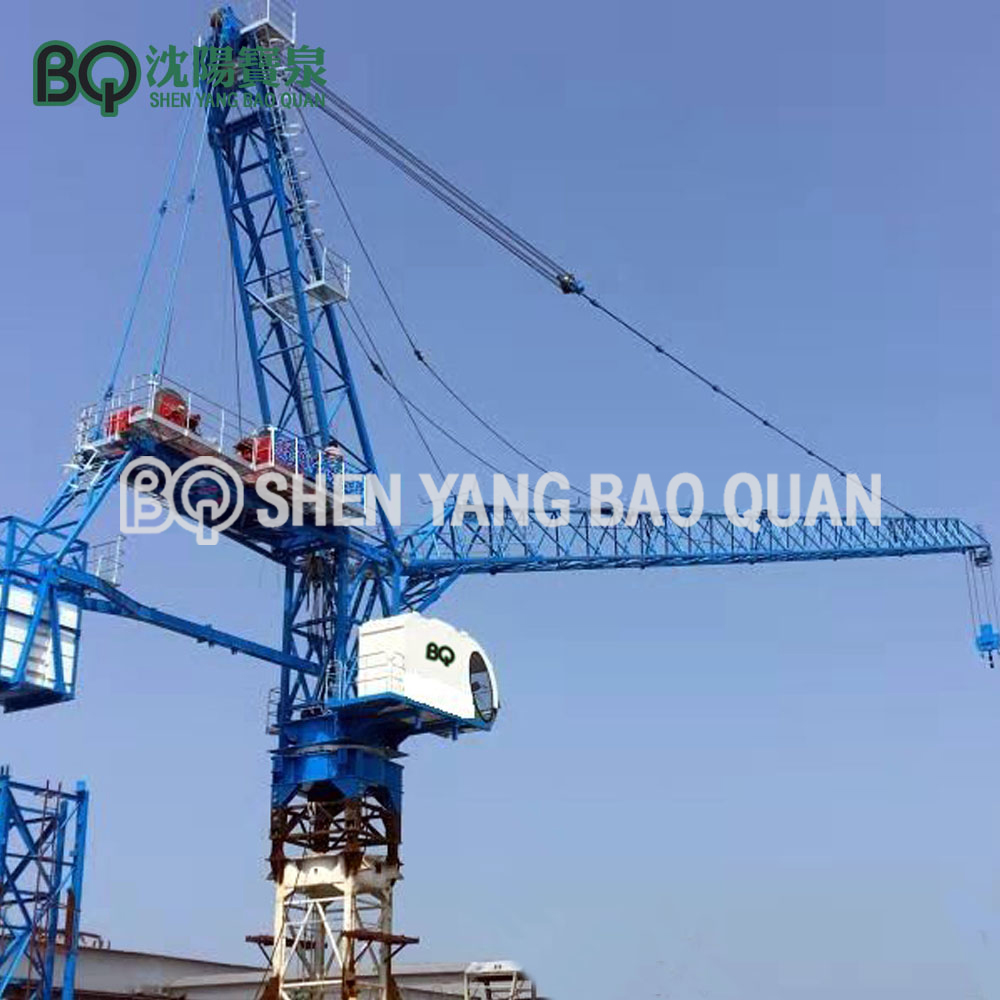 Luffing Jib Tower Crane Cần cẩu Luffing 32t